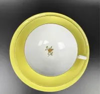 Meissen Miśnia ok. 1934 rok - komplet śniadaniowy kanarkowy — ujęcie 4