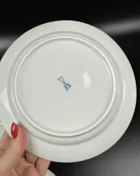 Meissen Miśnia ok. 1934 rok - komplet śniadaniowy kanarkowy — ujęcie 5