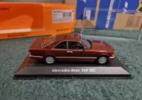 Mercedes 560 SEC maxichamps/minichamps — ujęcie 2