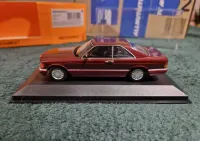 Mercedes 560 SEC maxichamps/minichamps — ujęcie 5