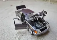 Mercedes-Benz S600 V12 1:43 Schabak model samochodu W140 — ujęcie 3