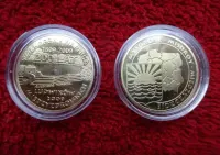 MIĘDZYZDROJE x4  5 Ludwików  monety,medale lokalne   lata 2009 - 2010  śr. ~27 mm piękne w kapslach — ujęcie 5