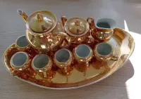 Mini serwis dla lalek porcelana Ćmielów lata 60 — ujęcie 4