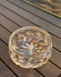 Miska kryształowa Bohemia Crystal kryształowa misa Vintage czasy PRL — ujęcie 2