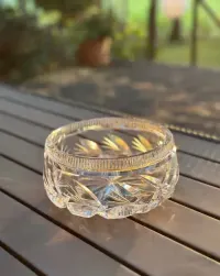 Miska kryształowa Bohemia Crystal kryształowa misa Vintage czasy PRL — ujęcie 3