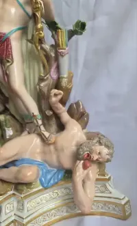 Miśnia Apollo i Minerwa około 1860 r — ujęcie 2
