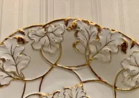 Miśnia złocona patera / talerz 28 cm stan witrynowy - Meissen — ujęcie 5