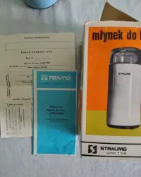Młynek do Kawy Straume - Kompletny Zestaw PRL - Stan BDB! — ujęcie 4