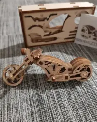 Model drewniany wooden city — ujęcie 2