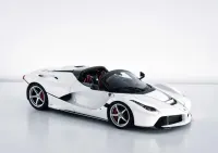 Model Ferrari LaFerrari Aperta Bianco Italia BBR 1/18 — ujęcie 3