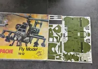 Model papierowy APACHE AH-64 — ujęcie 2
