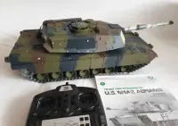 Model RC czołgu Abrams M1A2 firmy Heng Long skala 1:16 TK-7.0 2,4 GHz PRO METAL UPGRADE — ujęcie 3