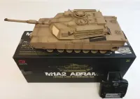 Model RC czołgu Abrams M1A2 skala 1:16 firmy Heng Long TK-7.0 2,4 GHz — ujęcie 2