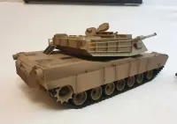 Model RC czołgu Abrams M1A2 skala 1:16 firmy Heng Long TK-7.0 2,4 GHz — ujęcie 5
