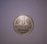 Moneta 1 deutsche mark 1963 J — ujęcie 3