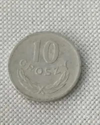 Moneta 10 groszy bzm 1974 — ujęcie 5