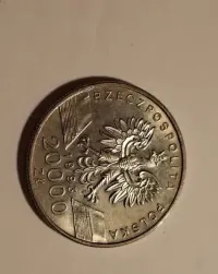 Moneta 20000 zł Jaskółki 1993r — ujęcie 2