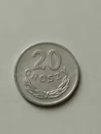 Moneta  20gr  1977r. — ujęcie 3