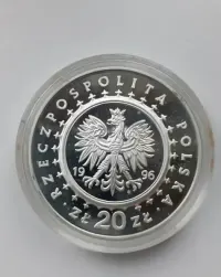 Moneta 20zl Zamek w Lidzbarku Warmińskim — ujęcie 2
