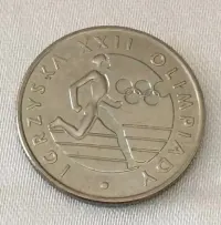 Moneta Igrzyska 22 Olimpiady 20 zł rok1980 — ujęcie 3