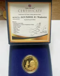 Moneta kolekcjonerska Jan Paweł II — ujęcie 4