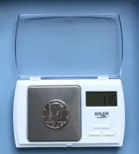 Moneta USA dolar Kennedy half dollar srebrna srebro 1969 rok — ujęcie 5
