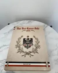 Monety Niemieckie Das Drei Kaiser Fahr 1888 Certyfikaty Kolekcja — ujęcie 2