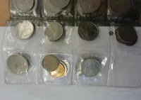 Monety Polska różne nominały — ujęcie 4