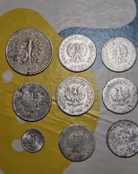 Monety PRL od 1949 ,lata 80 całość 50zł — ujęcie 2