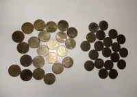 Monety PRL, różne. 1 zł, 2 zł, 10 zł, 10 gr, 20 gr. — ujęcie 2