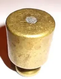 Mosiądz - odważnik handlowy - 200g - (1943r.) — ujęcie 4