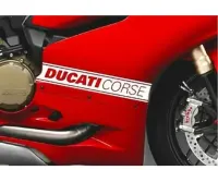 Naklejki CORSE White Matt — ujęcie 3