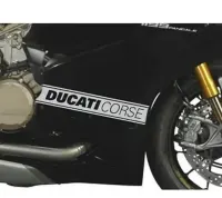 Naklejki CORSE White Matt — ujęcie 2