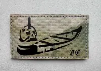Naszywka Forward Observations Group Canoe Club IR Patch MultiCam — ujęcie 3