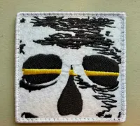 Naszywka Forward Observations Group NFAS (Nothing For a Snake) Skull Patch 3x3 — ujęcie 2
