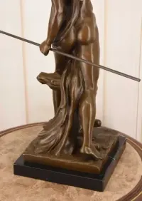 Neptun z Trójzębem - Grecki Bóg - Mitologia - Figura Rzeźba z Brązu — ujęcie 2