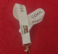 Nowa smycz na klucze z logo Gdańsk zestaw — ujęcie 3