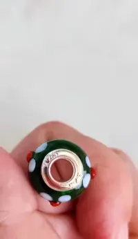Nowy charms murano na srebrnej tulejce — ujęcie 2