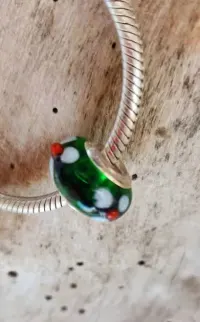 Nowy charms murano na srebrnej tulejce — ujęcie 3