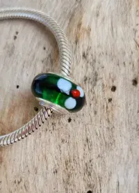 Nowy charms murano na srebrnej tulejce — ujęcie 4
