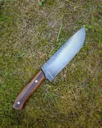 Duży nóż chopper bushcraft survival NCV1 ręcznie robiony — ujęcie 3