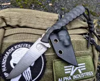 Nóż neck custom ręcznie robiony NMV 3mm — ujęcie 4