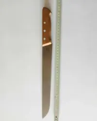 Nóż PRL stal węglowa 42 cm — ujęcie 5