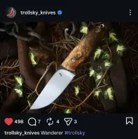 Nóż Trollsky Custom Knives — ujęcie 4