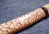 Nóż w całości ręcznie robiony handmade drewno wiśniowe — ujęcie 4