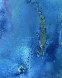 Obraz abstrakcyjny 40x80 ocean morze morski niebieski turkusowy — ujęcie 4
