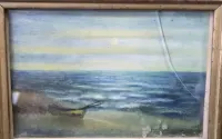 Obraz, akwarela, Ryszard Głowienki 1988r. — ujęcie 2