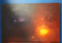 Obraz "Konstelacja" Ewa Świokła tryptyk, niebo, gwiazdy, kosmos — ujęcie 4