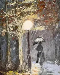 Obraz malowany olejnymi farbami — ujęcie 4