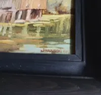 obraz malowany vintage — ujęcie 2